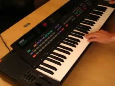 ヤマハ DSR-2000 シンセサイザー YAMAHA DSR-2000 FM KEYBOARD - YouTube