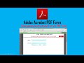 Add Disappearing Instructional Text in PDF Form | Adobe Acrobat Fillable  PDF Form