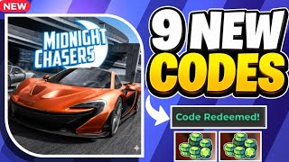 ⚠️JUNE!⚡[CODES]⚠️MIDNIGHT CHASERS:HIGHWAY RACING ROBLOX CODES 2026