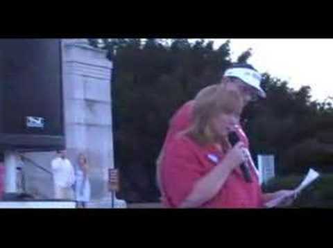 Donna Smith at DC Healthcare Vigil