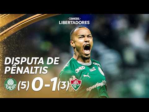 DISPUTA DE PÊNALTIS COMPLETA | PALMEIRAS X FLUMINENSE | CONMEBOL LIBERTADORES 2026