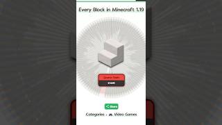 Speedrunning EVERY BLOCK in Minecraft - Quartz Stairs Edition #shorts Speedrunning EVERY BLOCK in Minecraft - Quartz Stairs Edition #shorts