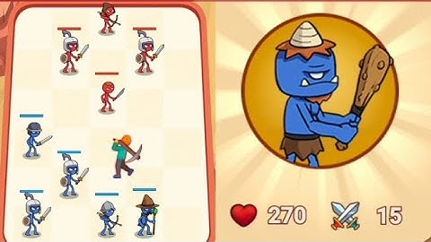 Merge Stickman - Stick War -Gameplay Walkthrough