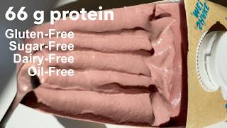 66 G Protein Strawberry Ice Cream Is Made With Chickpeas And Dates But Super Creamy