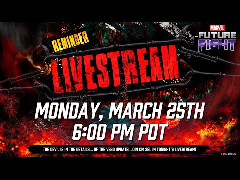 MARVEL Future Fight v990 Update Livestream