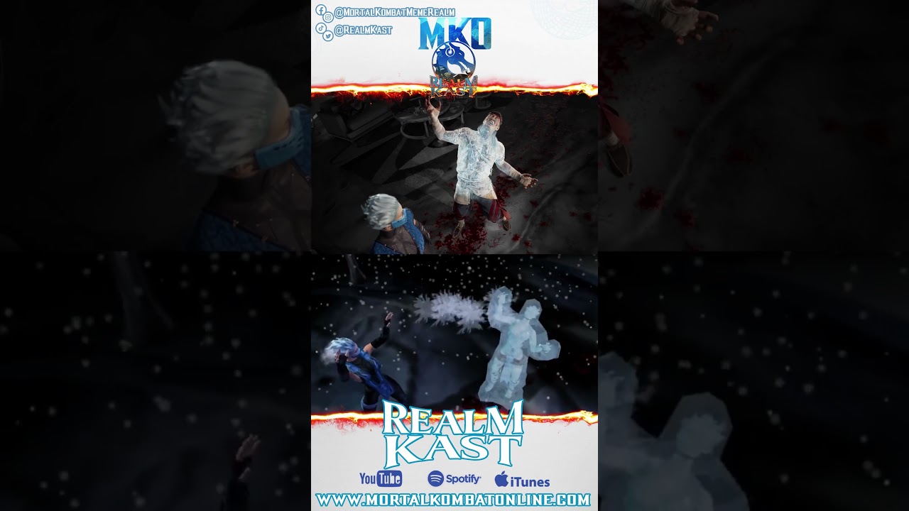 Kameo Frost's MK1 Fatality alongside her MK Deadly Alliance Fatality!