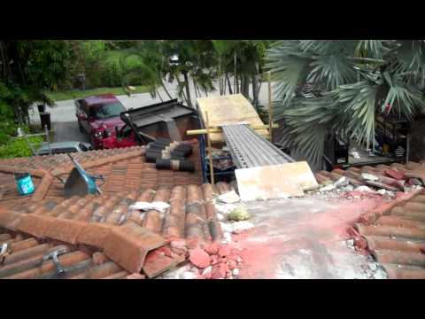 Tile Roof Removal & Makeover