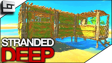 Stranded  Deep Gameplay - HOUSE BUILDING! S3E8