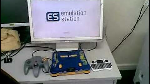 Raspberry Pi Zero in Nintendo 64 Pokemon Case