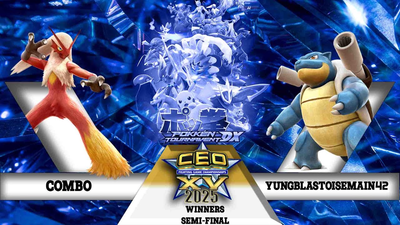 CEO2025: [Pokken Tournament DX] - Combo Vs YungBlastoiseMain42