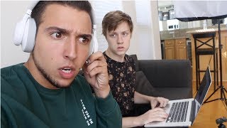 REACTING TO VOICES IN OUR HOUSE...