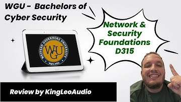WGU D315 - Network and Security Foundations