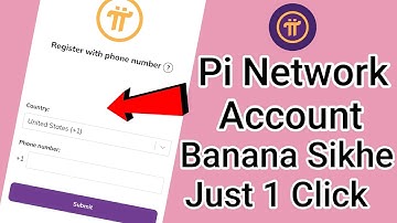 how to create pi network account | how to create account in pi network