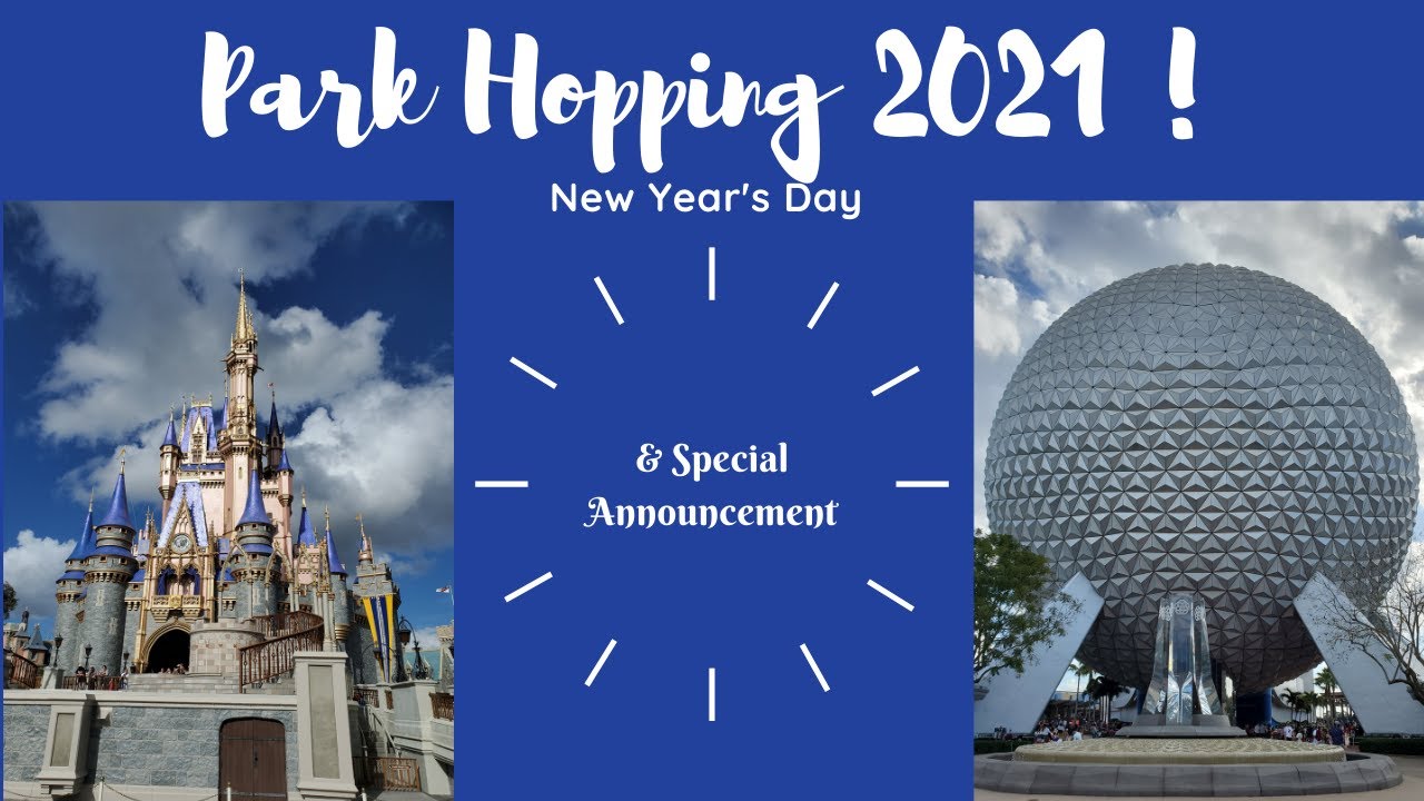 Disney World Vlog/Park Hopping New Years Day/2021