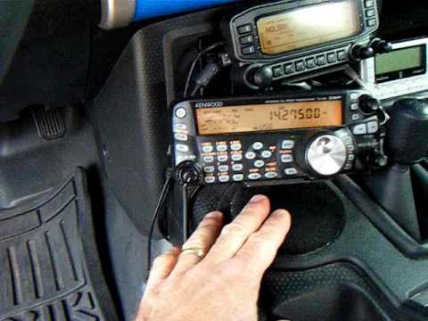 N4LS/M mobile ham radio installation - Kenwood TS480 and ... rugged ridge wiring diagram 