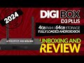 The ultimate tech upgrade digibox d3 plus android box unboxing and indepth review