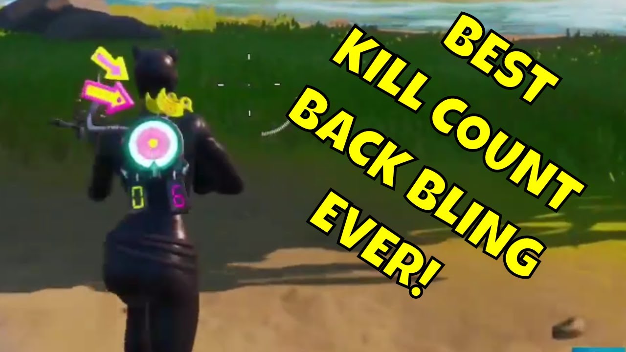 Best Kill Counter Back Bling EVER. (August 21, 2020)