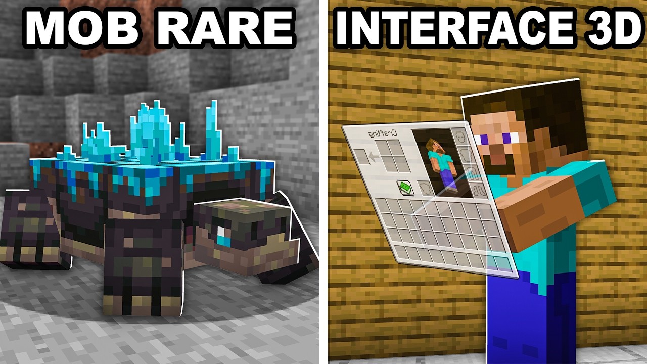30 TRUCS que Minecraft a FAILLI AJOUTER !
