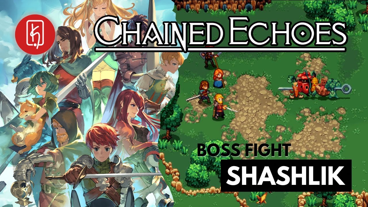 Chained Echoes Gameplay Playthrough Part 2 (First Boss Fight) No Commentary  - BiliBili