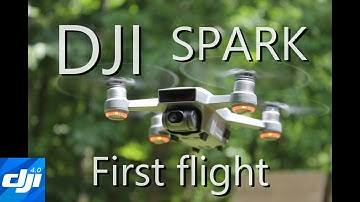DJI SPARK - First flight footage