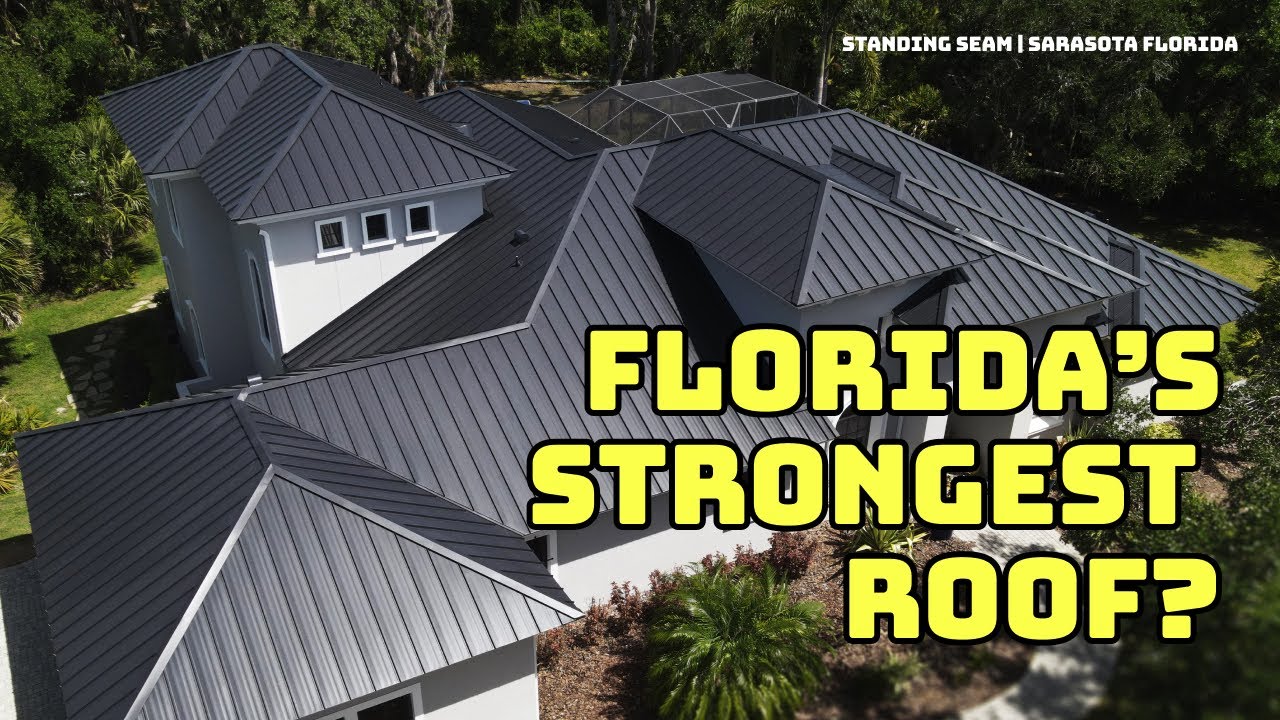 Standing Seam Metal Roof in Sarasota, Florida | Installed by Siesta Roofing