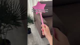 Every girl deserves a credit card wand for her birthday 🧚🪄💳 #magicwand #creditcard #pay