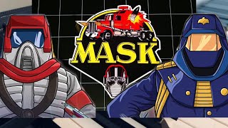 M.A.S.K. Theme Song [synth cover] - M.A.S.K. Intro cover