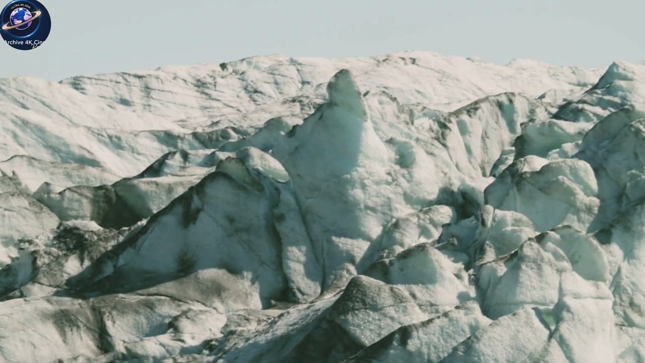 PURE ARCTIC RELAXATION 4K 🧊 Deep Healing Piano & Nature Sounds 🏔️ NASA Archive 🗂️