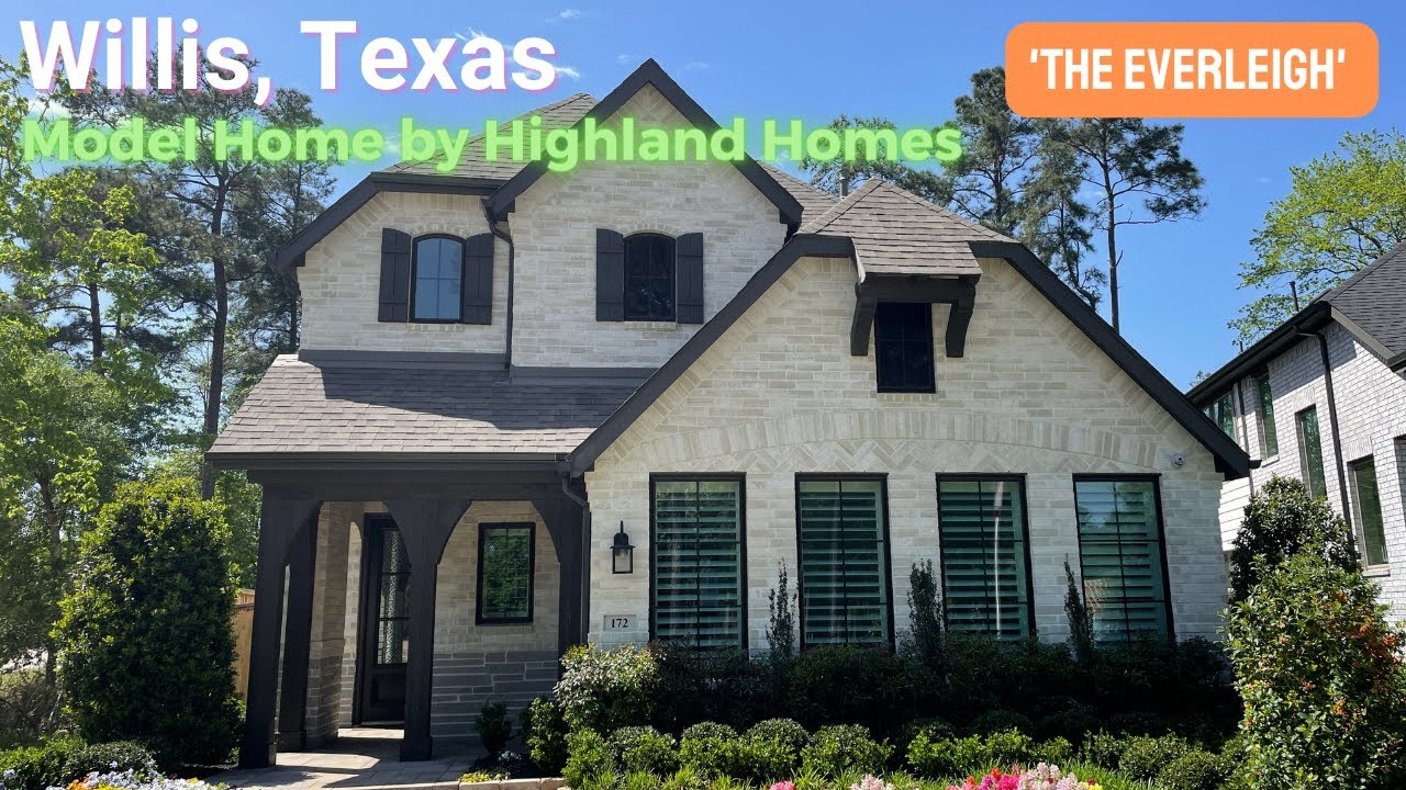 Highland Homes Everleigh 2,300 SF 4 Bed 3 Bath The Woodland