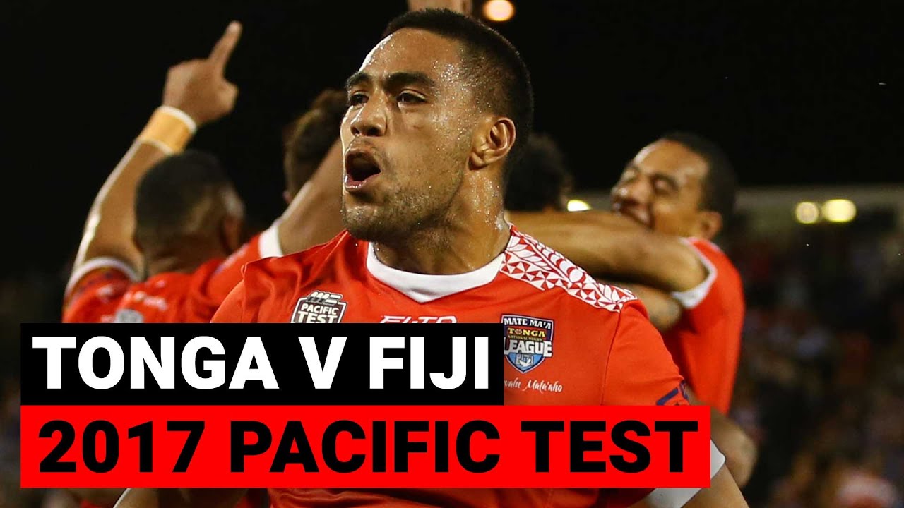 Tonga v Fiji Match Highlights Pacific Test, 2017 Internationals