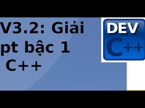 Video Lập trình C/C - V3.2 - Chương trình giải phương trình... - youtube