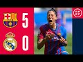 PRIMERA IBERDROLA I RESUMEN | El Barça completa su fiesta ganando al Real Madrid por 5-0