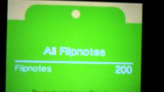 My Three Favorite Flipnotes on my DsiXL