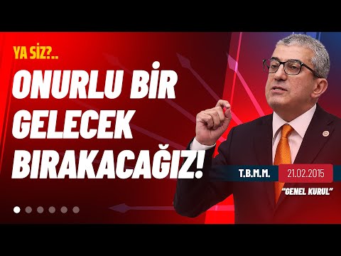 Biz çocuklarımıza Onurlu Bir Gelecek Bırakacağız, Ya Siz ?..