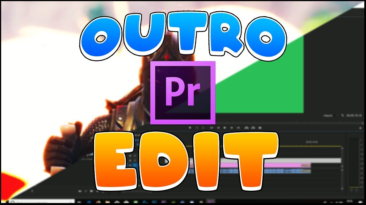 TUTO FAST OUTRO PREMIERE PRO YouTube