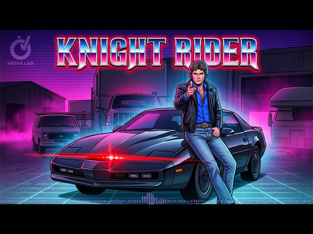 Knight Rider Theme - Synthwave Cover - YouTube
