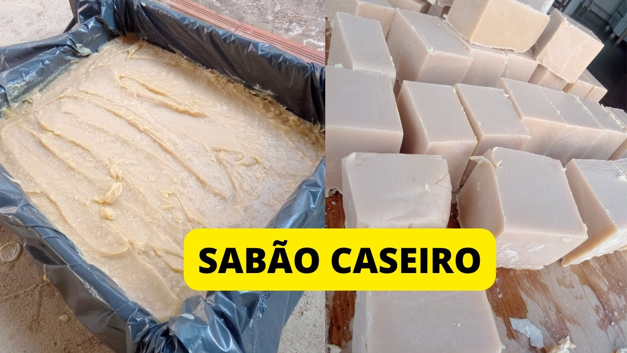 SABÃO CASEIRO COM OLEO USADO / CHEGA NO PONTO RAPIDO - YouTube