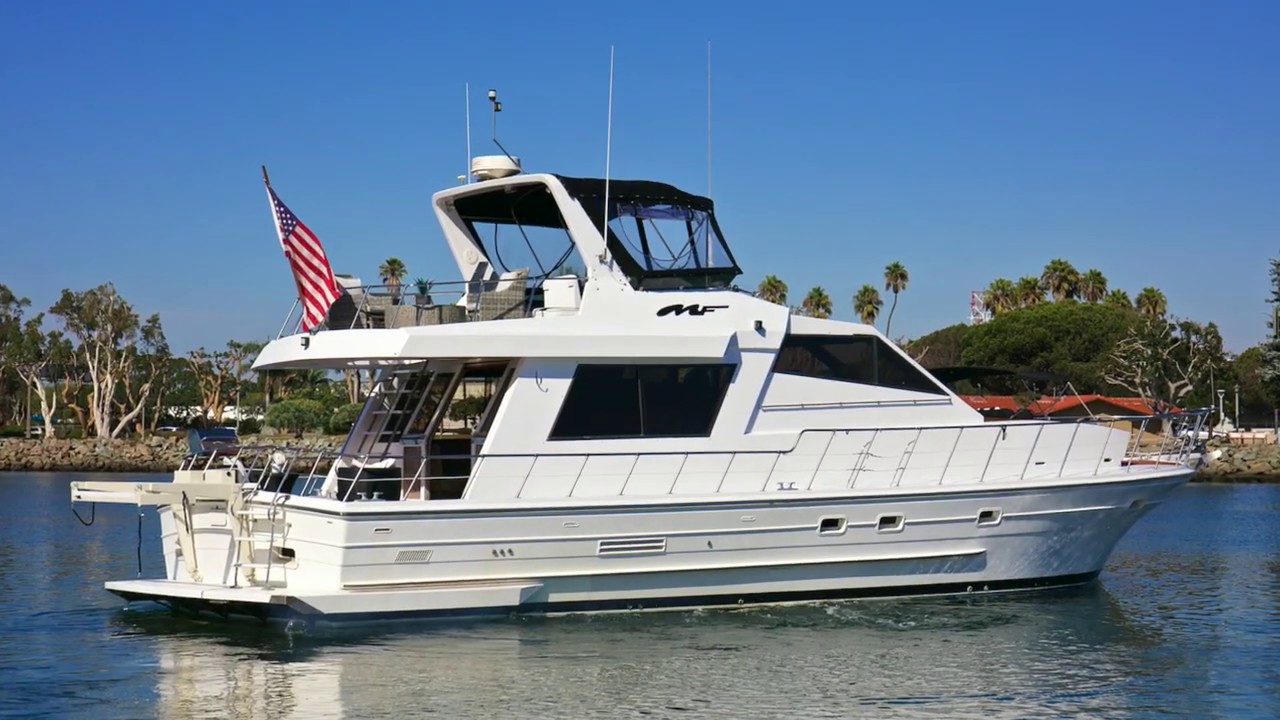 1985 Monte Fino 55 Motor Yacht for sale in San Diego, California By: Ian Van Tuyl listing agent