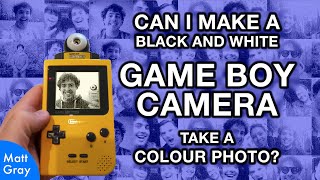 Game Boy Camera Can I Make It Take A Colour Photo?