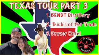 Texas Distillery Trip Part 3 🤩🤠 #unbendt #bendtdistilling #whiskeytube #distillery #bourbonhunting