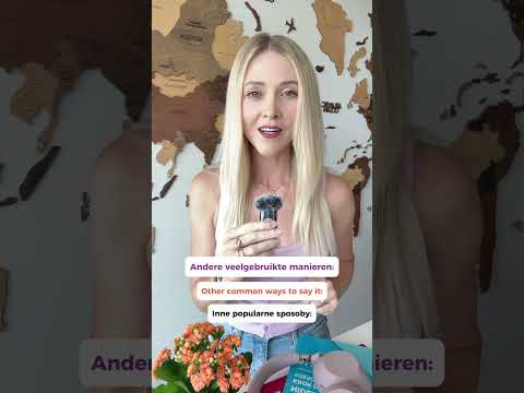 How do Dutch people say "You're welcome"? 🇳🇱👇