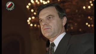 Play video: SPEECH BY RUSLAN KHASBULATOV AT THE COURT OF A. ZAKAYEV IN LONDON (PART 1)
