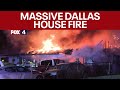 Massive fire at Duncanville home; Dogs didn't make it out