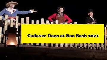 Cadaver Dans - Full performance during the first Boo Bash 2021 & Magic Kingdom in Walt Disney World