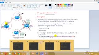 29 BGP summarization using As-set-Example 1