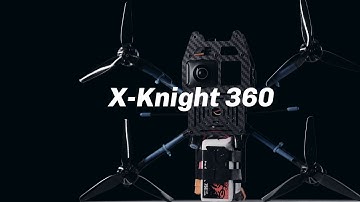 X-Knight 360 FPV Quadcopter | Invisible FPV Drone for Insta360 OneR