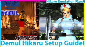 Big Sega Hikaru Demul Emulation Updates! Demul Guide and Tutorial!