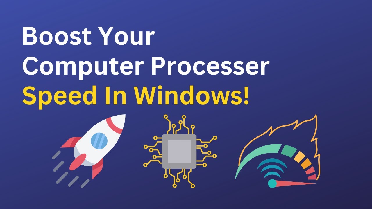 Apnay Computer Kay CPU Ki Speed Boost Kareen! Boost Your Computer CPU