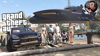 VACANZA CON AMICI RICCHI |GTA 5 Mod Vita Da Gangster (7) #79