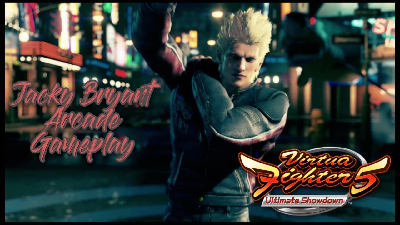 Virtua Fighter 5 Ultimate Showdown Jacky Bryant Arcade Gameplay YouTube